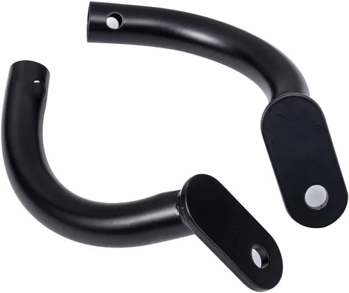 Miniatura 3 de Bolsas de sillín Alforja Protector Eliminador Soportes para Harley Touring Electra Glide FLHT 1997-2008 (negro)