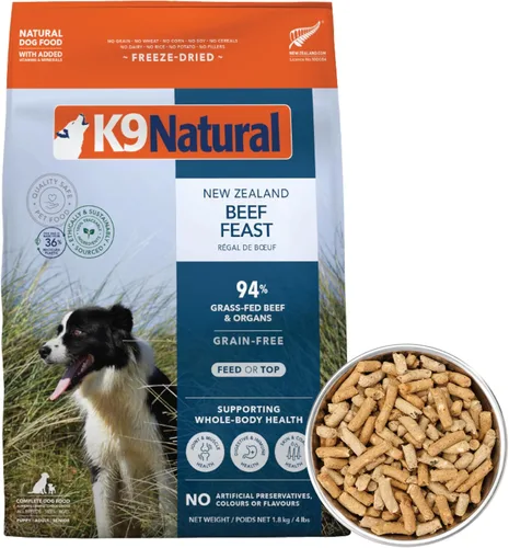 Miniatura 28 de K9 Natural - Alimento liofilizado para perros sin granos - Cordero, 4 libras