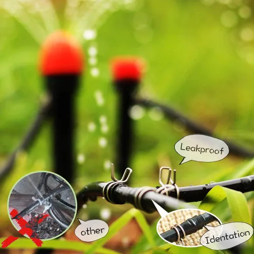 Miniatura 6 de Abrazadera de manguera de riego de 1/4", firme y a prueba de fugas, fácil de instalar, solución para fugas de conector de kit de riego por goteo
