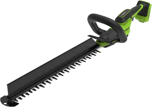 Miniatura 12 de Greenworks Cortasetos de corte láser inalámbrico de 24 V y 22 pulgadas, batería USB de 4.0 Ah y cargador incluidos