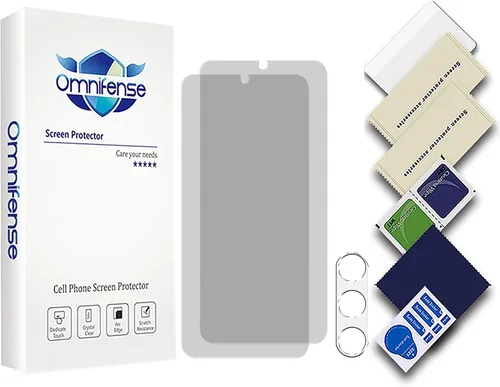 Miniatura 8 de Protector de pantalla para Galaxy S23, película suave de privacidad mate (paquete de 2) y protector de lente de cámara de vidrio templado