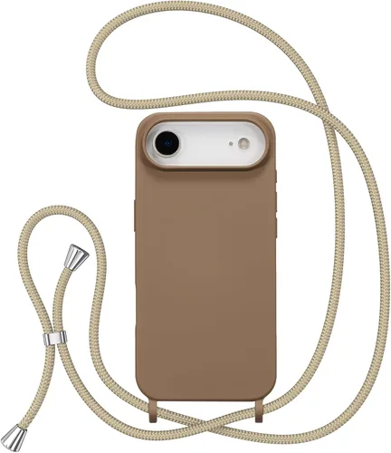 Miniatura 81 de ZTOFERA Funda Crossbody para iPhone 15 Pro con Correa de Cordón Ajustable, Funda Suave de Silicona Líquida para iPhone 15 Pro 6.1 pulgadas - Rosa