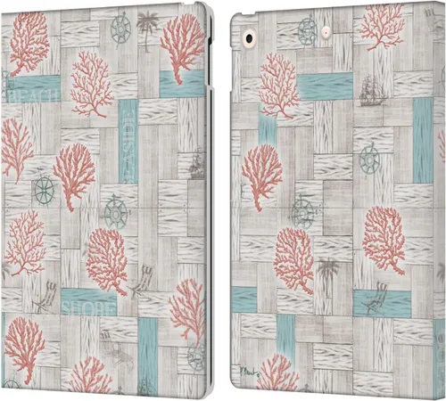 Miniatura 19 de Head Case Designs Funda de piel con licencia oficial de Paul Brent Agate Mermaid Coastal Book Wallet compatible con Apple iPad 10.2 2019/2020/2021