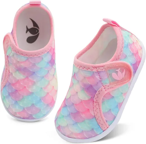Miniatura 198 de FEETCITY Baby Boys Girls Water Sport Shoes Barefoot Kids Aqua Socks Quick-Dry Beach Swim Pool Shoes