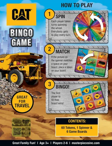 Miniatura 3 de MasterPieces Juegos para niños - Juego de bingo Caterpillar