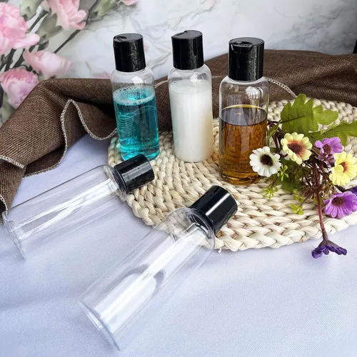 Miniatura 7 de DNSEN Paquete de 5 Botellas de Viaje de 3.4 oz para Artículos de Tocador Aprobadas por TSA A Prueba de Fugas Contenedores de Botellas Vacías
