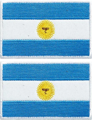 Miniatura 30 de stidsds Paquete de 2 parches de bandera de México, parches bordados, banderas mexicanas, parche táctico militar para ropa, sombrero, mochilas