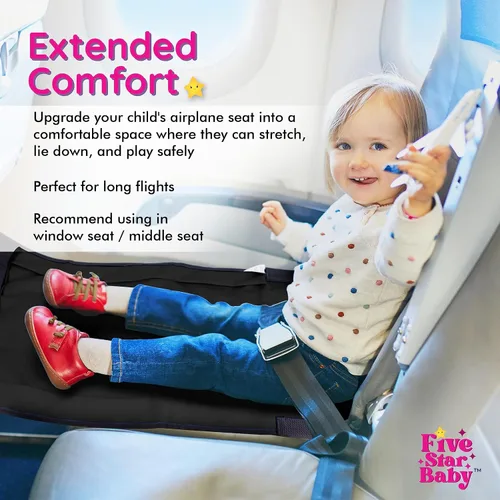 Miniatura 2 de Cama de Avión para Niños Pequeños - Cama de Avión para Niños Pequeños - Cama de Avión para Niños - Artículos Esenciales de Viaje en Avión para Bebés