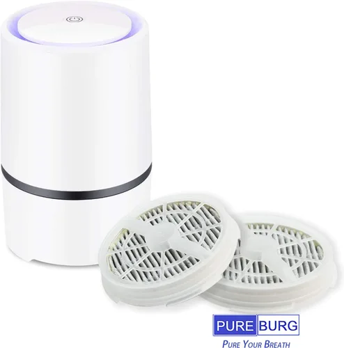 Miniatura 2 de PUREBURG Filtro de repuesto GL-2103 compatible con purificadores de aire RIGOGLIOSO JINPUS MELEDEN Houzetek WSTA DHS COSTWAY y SY900S, 2