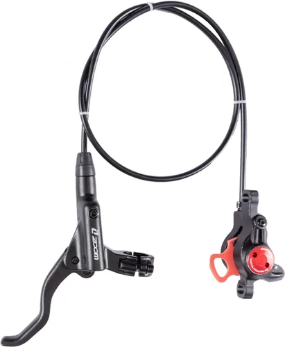 Miniatura 8 de BUCKLOS Juego de frenos de disco hidráulicos MTB, bicicleta de montaña, delantera izquierda, 31.496 in, derecha, trasera, 57.087 in, palanca
