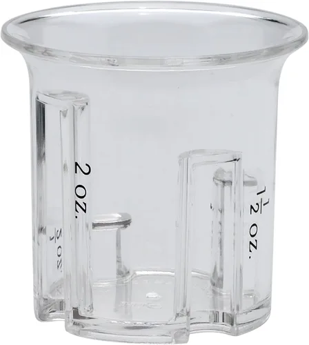 Miniatura 5 de HIC Kitchen E-Z - Jigger de cóctel de barra multimedida de 4 pasos, 0.5 onzas a 2 onzas, juego de 2