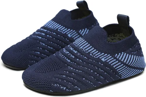 Miniatura 6 de Hayeabi Pantuflas de casa ligeras para interiores y exteriores, con agarre antideslizante, zapatos cómodos para el hogar para niños y niñas