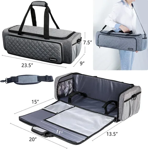 Miniatura 6 de Bolsa de Transporte IMAGINING para Cricut Maker 4, Maker 3, Explore 4, Explore 3, Explore Air 2, Almacenamiento con Gran Apertura para Accesorios