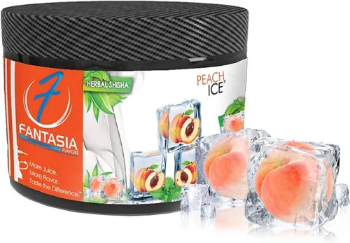 Miniatura 24 de Fantasia Cachimba sin nicotina, sabor a cachimba shisha, lata de 8.82 oz, sin tabaco, sin nicotina, neblina púrpura (uva real)