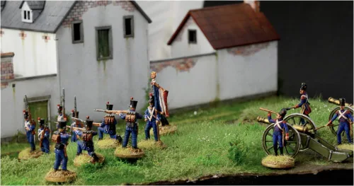 Miniatura 8 de Italeri 6197 Waterloo 1815 La Haye Sainte Diorama escala 1/72