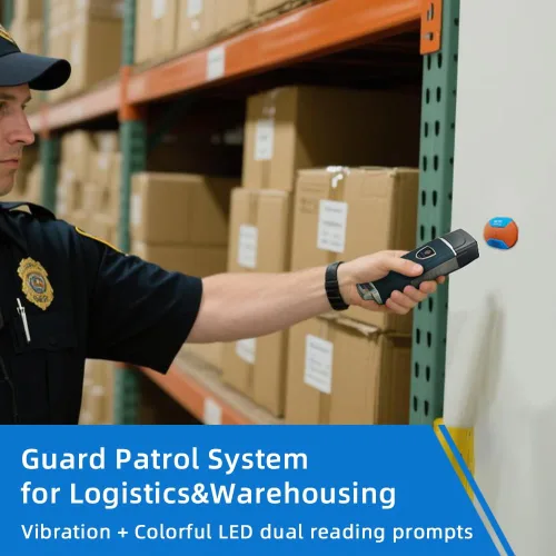 Miniatura 5 de JWM Guard Patrol Tour System, 125KHz RFID Guard Tour Sistema de seguridad para almacenamiento logístico hotelero, impermeable IP67, software