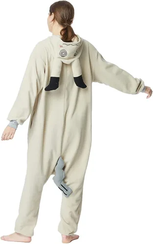 Miniatura 6 de OGU' DEAL Mimikyu - Disfraz de cosplay para adultos, pijama de una sola pieza para hombres y mujeres, cierre de cremallera
