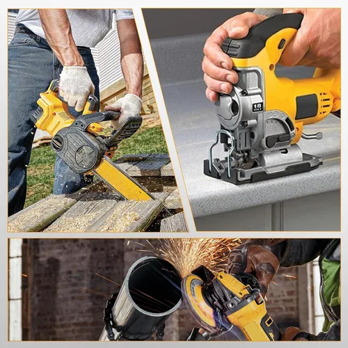 Miniatura 5 de 2 paquetes de 18 V 4.8 Ah DC9096 Ni-Mh repuesto para batería Dewalt de 18 V compatible con batería Dewalt de 18 V DW9095 DW9096 DW9099 DE9039 DE9095
