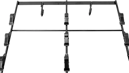 Miniatura 3 de FixtureDisplays® Colgadores de clip de patatas fritas para montaje en pared, tapa de extremo, gancho en S, estante para tiras de papas fritas Agarra