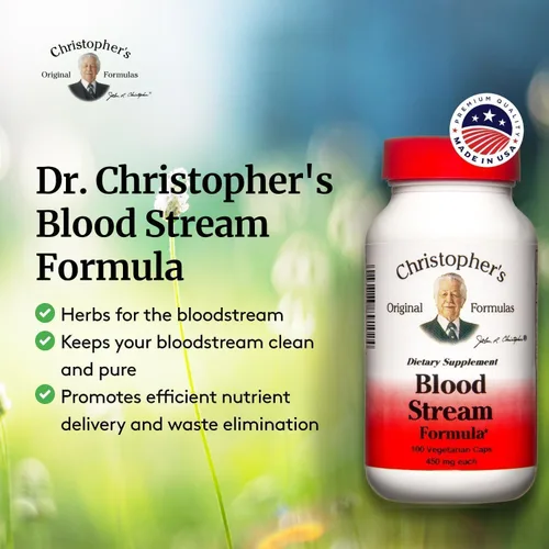 Miniatura 5 de Fórmula de Flujo Sanguíneo de Christopher's Original Formulas - Suplementos para la Circulación Sanguínea - Apoya la Elasticidad de las Venas, Flujo