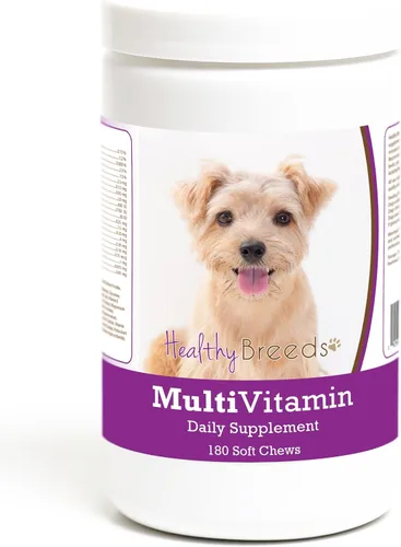 Miniatura 206 de Healthy Breeds Bulldog francés multivitamínico suave masticable para perros 180