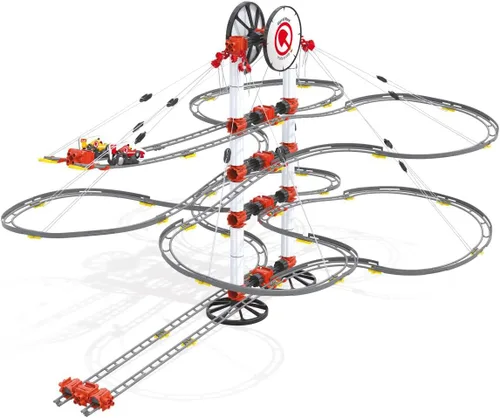 Quercetti Marble Run Skyrail Race, blanco