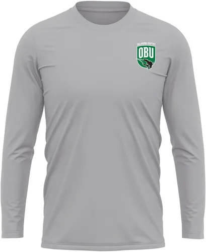 Miniatura 278 de Camisa deportiva de manga larga oficial de la NCAA Collegiate para hombre, con logotipo en el pecho izquierdo, colección Athletic Heather