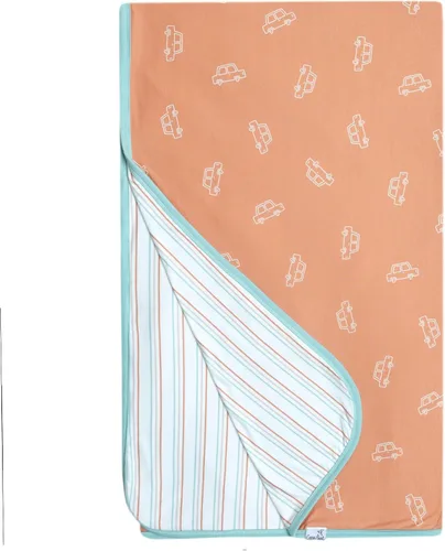 Miniatura 94 de Copper Pearl Manta de bebé jumbo de 3 capas: edredones suaves para niños y niñas Transpirable, acogedora manta para niños pequeños Edredón