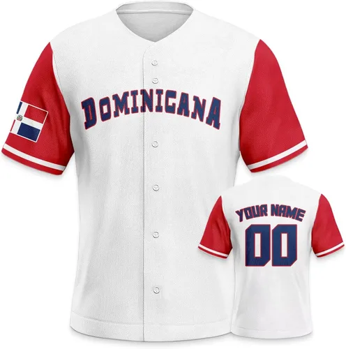 Miniatura 37 de Custom 2026 World Baseball Jersey Sports Shirt for Fans Men Youth Women Gifts Personalize Your Name Number S-6XL España