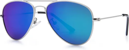 COASION Gafas de sol de aviador pequeñas polarizadas clásicas para niños, bebés, niñas y niños de 2 a 10 años, 1.969in