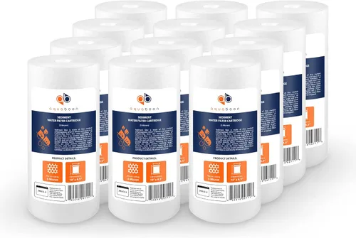 Miniatura 9 de Aquaboon Cartucho de filtro de agua de repuesto para sedimentos de agua de 5 micrones, 10 x 4.5 pozos para toda la casa, compatible con DGD-5005