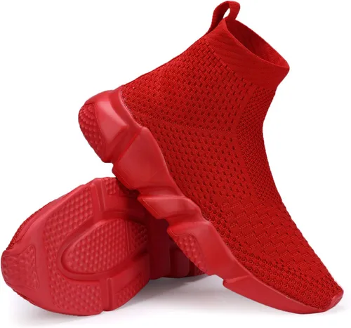 Miniatura 5 de Casbeam Boys and Girls Breathable Lightweight Fashion Casual Sports Walking Shoes Running Sneakers High Top (ToddlerLittle Kid Bib Kid)