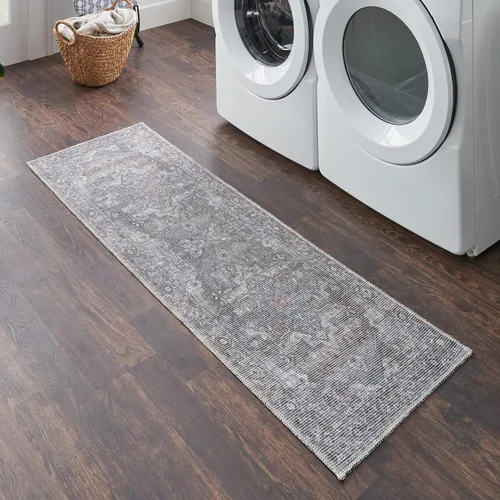 Miniatura 3 de Nourison Home New Concept - Alfombra lavable de 2 pies 2 pulgadas x 8 pies, fácil de limpiar, no se desprende, para dormitorio, sala de estar