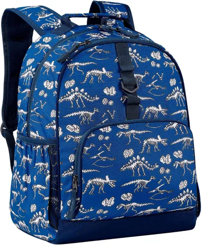 Miniatura 6 de Choco Mocha Mochila de jardín de infantes de 15 pulgadas para niños, negro(Dinosaur-Black), Escuela