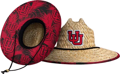 Miniatura 109 de FOCO - Sombrero de paja con logotipo de equipo universitario de NCAA y estampado floral para hombre TEAM LOGO