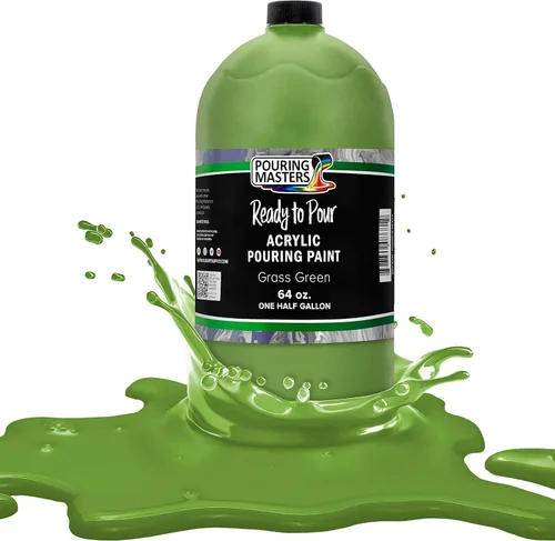 Miniatura 16 de POURING MASTERS Pintura Acrílica Roja Carmesí Lista para Verter - Premium de 8 Onzas Premezclada a Base de Agua - para Lienzo, Madera, Papel, Rojo