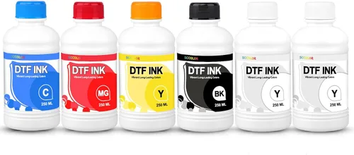Miniatura 8 de Tinta DTF 1000ML Tinta blanca Premium Base de agua de inyección de tinta digital recarga para impresoras directas a película con cabezal de TINTA