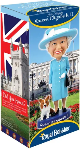 Miniatura 5 de Royal Bobbles Estatua coleccionable de la reina Isabel II Bobblehead