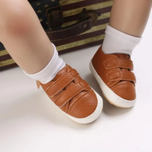 Miniatura 5 de Clowora Zapatos para bebés niños y niñas, suela de goma antideslizante, zapatos de cuna para recién nacidos, mocasines planos.