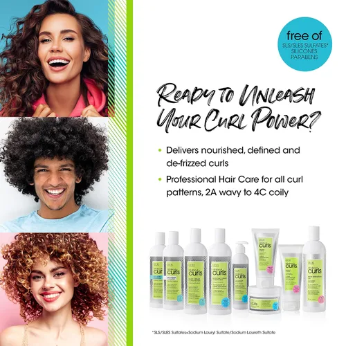 Miniatura 5 de ALL ABOUT CURLS High Definition Gel For Curly Hair Styling Alcohol-Free Moisturize, Define & Enhance Texture Reduce Frizz & Boost Shine