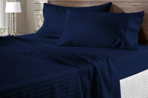Miniatura 17 de SHERA'S BEDDINGS Juego de sábanas de bolsillo extra profundo de 7 a 9 pulgadas, juego de ropa de cama de calidad egipcia California Queen de 60 x 84