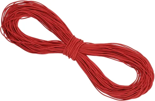 Miniatura 8 de PATIKIL Cuerda elástica elástica de 109 yardas (328.1 ft), cuerda elástica pesada de 0.059 in, albaricoque para manualidades, correas de gancho