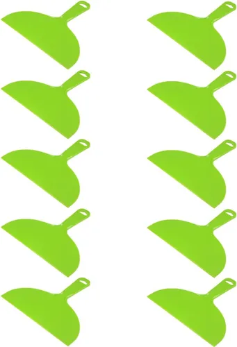 Miniatura 7 de 5 espátulas de masilla flexibles de plástico de 8 pulgadas, paquete de gran tamaño, desechable, herramienta de raspador de pintura de plástico