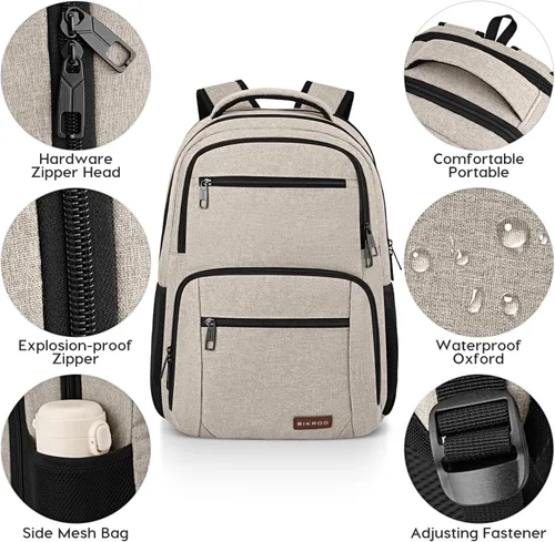 Miniatura 3 de Mochila para niñas y mujeres, mochila escolar para adolescentes y niños, mochila ligera e informal para la escuela secundaria, mochila de viaje