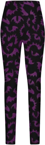 Miniatura 5 de Pantalones de Halloween para mujer, diseño de calavera, de cintura alta, elásticos, cálidos, medievales, para fiesta de disfraces, leggings
