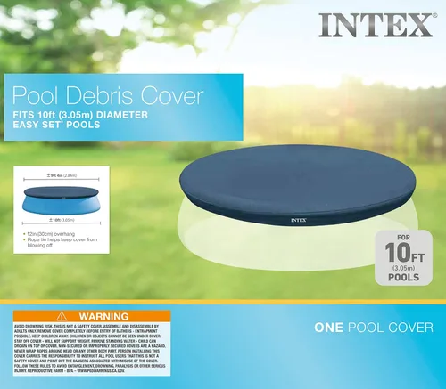 Miniatura 12 de Cubierta de piscina de fácil montaje Intex, Azul