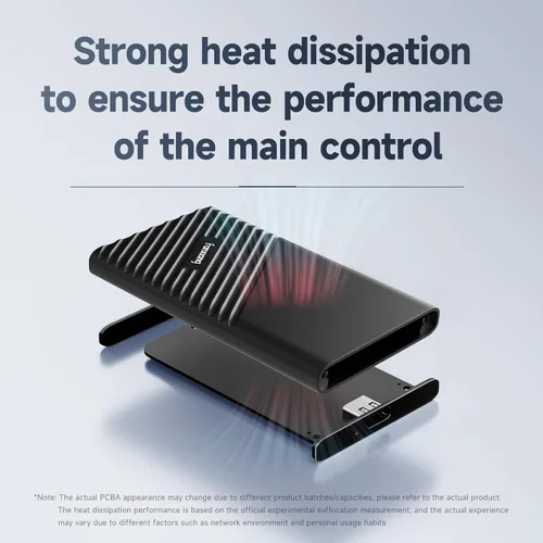 Miniatura 5 de fanxiang SSD externo de 2 TB portátil, hasta 2000 MB/s, unidad externa de estado sólido USB C, disco duro externo, USB 3.2 Gen2* 2 Type-C SSD