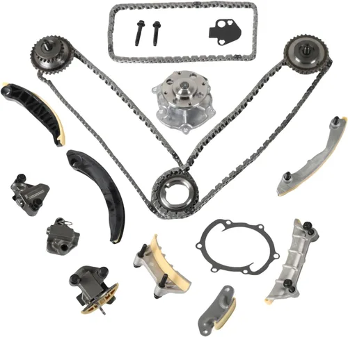 Miniatura 25 de Kit de cadena de distribución del motor w/VVT para Discovery Sport 2015-2018 1999CC 122Cu para Evoque 2.0L 2012-2017 Reemplazar #