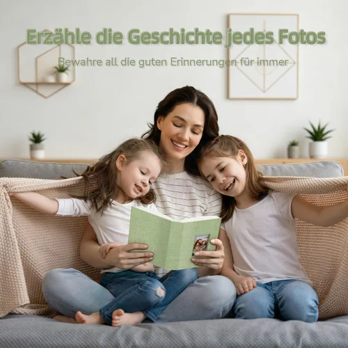 Miniatura 6 de popotop - Álbum de fotos de 4 x 6 pulgadas con 100 fotos, libros de fotos con 100 bolsillos verticales, cubierta de lino, álbumes para fotos Verde