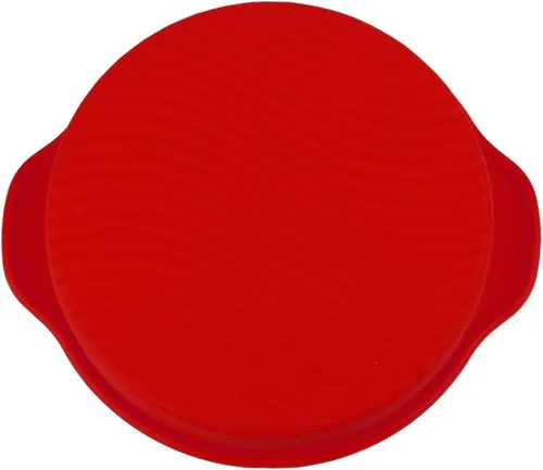 Miniatura 8 de Demeras Molde para hornear pastel de 9 pulgadas de silicona para pastel de queso (rojo)